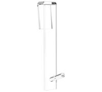 Gancos De La Puerta del Baño: Sin Instalación Ejercicios, Soportes Toallas Acrílicas Transparentes Diseño Agarre Ajustable | Colgador Organización Inteligente: Vidrio Ducha para Bata Mugoh