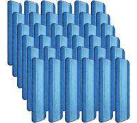 Gandeer 40 almohadillas de limpieza de microfibra compatibles con Bona Mop reutilizables de 18 pulgadas, almohadillas de repuesto de microfibra lavables, cabezales de fregona de repuesto para limpieza