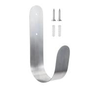 GANDER GANDY - Soporte de soporte de acero inoxidable, soporte de servicios públicos de pared | Pastilla de almacenamiento del organizador de mangueras, percha de abrazadera de tubería al aire libre,
