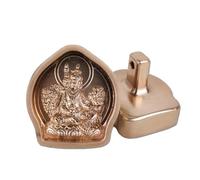 Gandhanra Auténticos Tibetanos TSA TSA Moldes- 13 Tipos de Mini Moldes para Estatuas de Buda en Arcilla, Moldes de Latón Hechos a Mano para Arte Sagrado DIY, Práctica Espiritual (Guru Rinpoche)