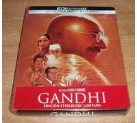 Gandhi (Gandhi) 4K UHD+Blu-Ray Nuevo Sellado Steelbook Drama Biografico A-B-C