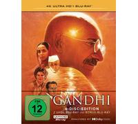 Gandhi - Limitiertes Steelbook (2 4K Ultra HDs + 2 s) (4K UHD Blu-ray) Kingsley