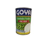 GANDULES VERDES CON COCO - GOYA - GANDULES VERDES CON COCO - 425 GRAMOS