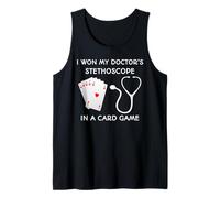 Gané el Estetoscopio de mi médico en un Juego de Cartas Camiseta sin Mangas