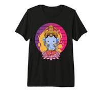 Ganesh Elefante Dios hindú Ganesha Kawai Señor Ganesha Camiseta Premium