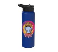 Ganesh Elefante Dios hindú Ganesha Kawai Señor Ganesha Stainless Steel Insulated Water Bottle