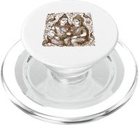 Ganesh Símbolo Yoga Hindú Elefante Dios Ganesha Puja PopSockets PopGrip para MagSafe
