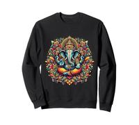 Ganesh Símbolo Yoga Hindú Elefante Dios Ganesha Puja Sudadera