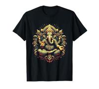 Ganesh Yoga Hindú Elefante Dios Ganesha Puja Namaste Camiseta