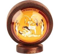 Ganesha Arts Chinnamasta - Yantra de escritorio de madera y diosa Chinnamasta Mahavidya Yantra bendecido y energizado