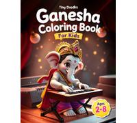 Ganesha Coloring Book For Kids: Hindu Gods and Indian Festival Coloring Book for kids, Cute and Easy Lord Ganesha Coloring Pages