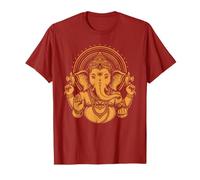 Ganesha Elefante Dios Ganesh Hindú Yoga Espiritual Om Camiseta