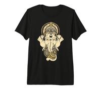 Ganesha Hindú Dios Hinduismo Yoga India Bali Amante Yogi Camiseta Premium