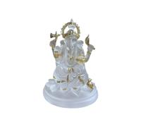 Ganesha Resin Statue Elephant Buddha Sculpture Farmhouse God Ganesh Figurine