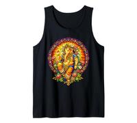 Ganesha Vitral Mandala Hindú Dios Hinduismo Yoga Camiseta sin Mangas
