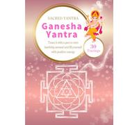 Ganesha Yantra Tracing Sheet: Sacred Yantra Tracing - Trace the Yantra for Removing Obstacles and New Beginnings (30 Tracings) (Sacred Yantra Tracing Sheet Series)