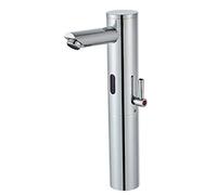 Gangang Grifo Automático,Grifo sin Contacto,Grifo de Lavabo Automático con Sensor IR de Alto Cuerpo Para Lavabo Moderno y Sin Contacto Para Agua Fría y Caliente, Solo CC…