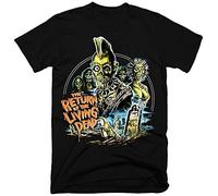 GANGSHI The Return of The Living Dead Movie Men Funny T Shirts Streetwear Fashion Tshirt Homme Tshirts Skull