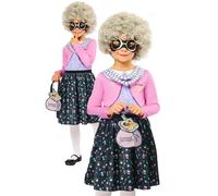 Gángster Abuela David Walliams Niños Disfraz Día Del Libro Disfraz