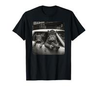 Gangster Cat Meme Funny Cats Gang Humor Camiseta