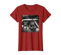 Gangster Cat Meme Funny Cats Gang Humor Camiseta, Mujer, Arándano, M