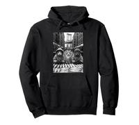 Gangster Cats Selling Fish Funny Street Cat Gang Kitten Sudadera con Capucha