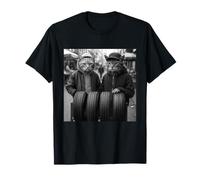 Gangster Cats Selling Tires Funny Street Cat Gang Kitten Camiseta