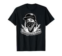 GANGSTER LOVE Bandana Westside Gang Rap West Coast Hip Hop Camiseta