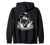 GANGSTER LOVE Bandana Westside Gang Rap West Coast Hip Hop Sudadera con Capucha