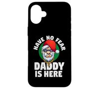 Gangster Santa Claus Papá Noel Have No Fear Daddy Is Here Carcasa para iPhone 16 Plus