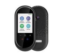 GANGUIO Inteligente dispositivo de traductor de idiomas con 2.4 pulgadas de alta definición pantalla táctil soporte 106 idiomas precisa inteligente en tiempo real instantáneo para chat de negocios