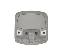 gangxiao Luz Lectura Interior Trasera Lámpara De Lectura Luz Techo Interior Delantera Trasera Interruptor Solar Para Ford Para Mondeo MK5 Para Taurus 2013-2019(9 Buttons Beige)