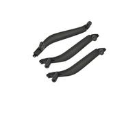 gangxiao Manija Interior Puerta 3 Uds LHD Puerta Interior del Coche Tirador Juegos De Reemplazo para BMW X5 X6 F15 F16 2014-2018 51417292243 51417292244(Black)
