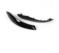 gangxiao Manija Interior Puerta Tirador De Puerta Interior Embellecedor Cubierta Exterior para BMW Serie 3 4 M3 M4 F30 F32 F33 F34 F35 F36 F80 F82 F83 316d 318d 320d(Black 2pc)