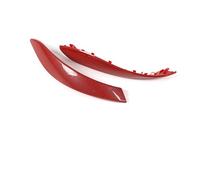 gangxiao Manija Interior Puerta Tirador De Puerta Interior Embellecedor Cubierta Exterior para BMW Serie 3 4 M3 M4 F30 F32 F33 F34 F35 F36 F80 F82 F83 316d 318d 320d(Red 2pc)