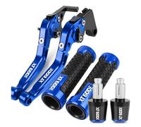 gangxiao Moto Manillar Mango Palanca para Y&AMAHA XT600E 1990-2006 2005 2004 2003 2003 2001 XT 600E 600 E Freno Palanca De Embrague Extensible Manillar Manillar(1)