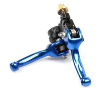 gangxiao Palanca De Embrague De Freno para SDG YCF SSR CRF XR KLX Motocicletas Palancas Embrague Freno Extensibles Universales Plegables 22 Mm Motocross Pit Bike Cross(Azul)
