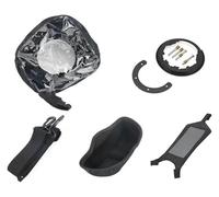 gangxiao para B&MW para R1250GS para R1200GS para S1000XR para F850GS Motocicleta Cerradura De Depósito Carreras Mochila Equipaje AlForja Bolsa Bolsa Moto Asiento Trasero(E Tanklock and Parts)