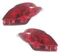 gangxiao Para L&exus Para RX270 Para RX350 Para RX450H 2009-2015 Freno Trasera Parachoques Izquierdo Derecho Reflector Antiniebla Trasero Roja Remolque Luz Trasera Izquierda