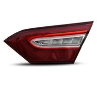 gangxiao Para T&oyota Para Camry 2021 2022 Parachoques Trasero Derecho Trasera Interior LED Halógeno DRL Freno Marcha Antiniebla Remolque Luz Trasera Izquierda(Led,Left Side)
