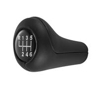 gangxiao Pomo de Palanca Perilla De Palanca Cambios Cuero para BMW 1 3 5 6 Series M3 M4 M5 X5 X6 E30 E32 E34 E36 E38 E39 E46 E53 E60 E63 E83 E84 E87 E90 E91 E92(6 Speed)