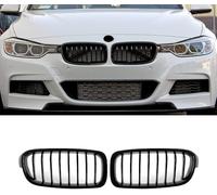 Gangying F30 F31 Rejilla De Radiador para BMW Serie 3 F30 F31 Rejilla Frontal F30 Puente Deportiva Negro Brillante Accesorios Serie 3 F30 2012-2018