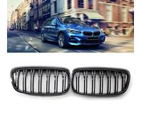 Gangying F45 - Rejilla del radiador para BMW 2er F45 218i 220i Touring, doble puente deportivo, acabado negro brillante 2014 2015 2016 2017 2018