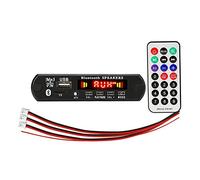 GANMEI 2X3W Amplificador Bluetooth 5.0 Reproductor de MP3 Descodificador Tarjeta Coche Radio Módulo Soporte TF USB AUX Manos Grabación