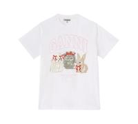 Ganni - Ganni Camisetas y Polos Blanco - Tops - Mujer - Blanco - M -