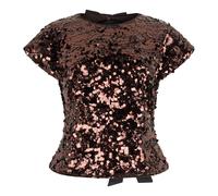 Ganni - T-Shirts - Blouses & Shirts - Mujer - Marrón - 2XS -