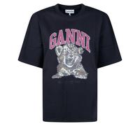Ganni - T-Shirts - Tops - Mujer - Negro - L -