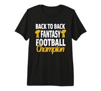Ganó 2 Veces el Trofeo de Campeón de Fantasy Football Champions de Forma consecutiva Camiseta Premium
