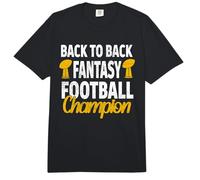 Ganó 2 Veces el Trofeo de Campeón de Fantasy Football Champions de Forma consecutiva Comfort Colors Adult Heavyweight T-Shirt