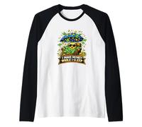 Gano Dinero Mientras duermo Ingresos pasivos Estilo de Vida Camiseta Manga Raglan